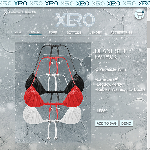 [XERO] Ulani Top (Fatpack)