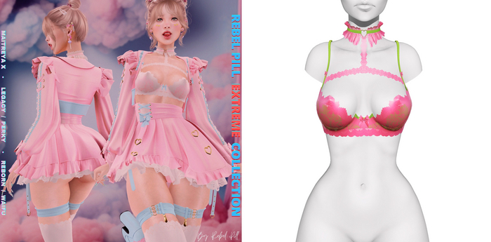 Rebelpill - Extreme Collection Bra Lime