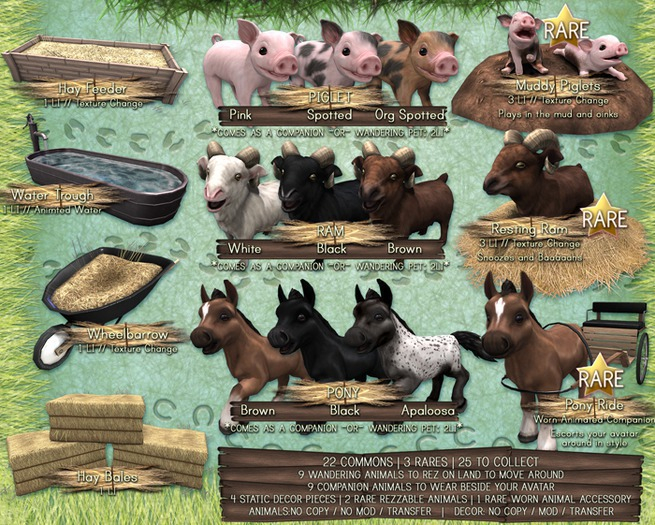JIAN Barnyard Buddies :: Resting Ram (BOX) RARE