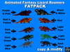 Second Life Marketplace - !O! - animated fantasy lizard roamers FATPACK
