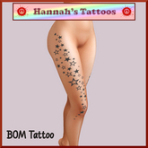 Stars and Ribbons on Legs