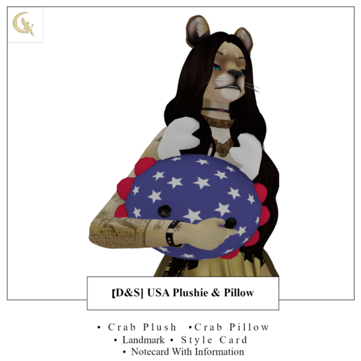 [D&S] USA Crab Plush & Pillow Unpacker