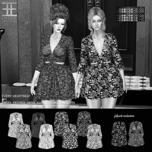 Entice - Every Heartbeat Dress - Floral DEMO