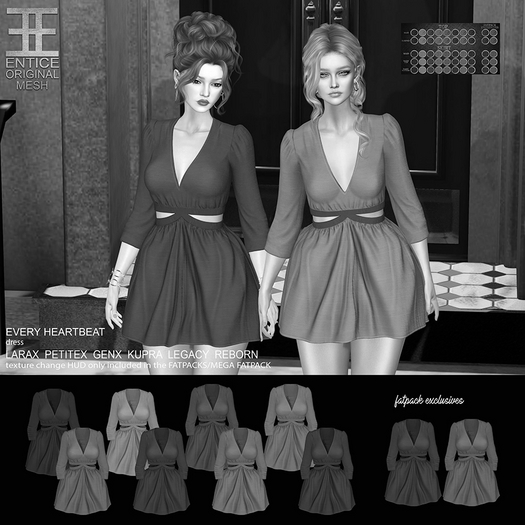 Entice - Every Heartbeat Dress - Darks DEMO