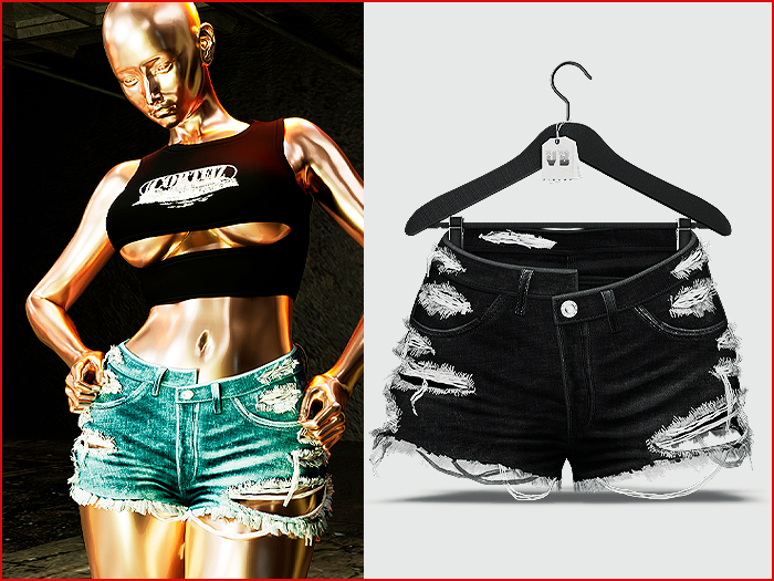 VB. Waly Shorts Black