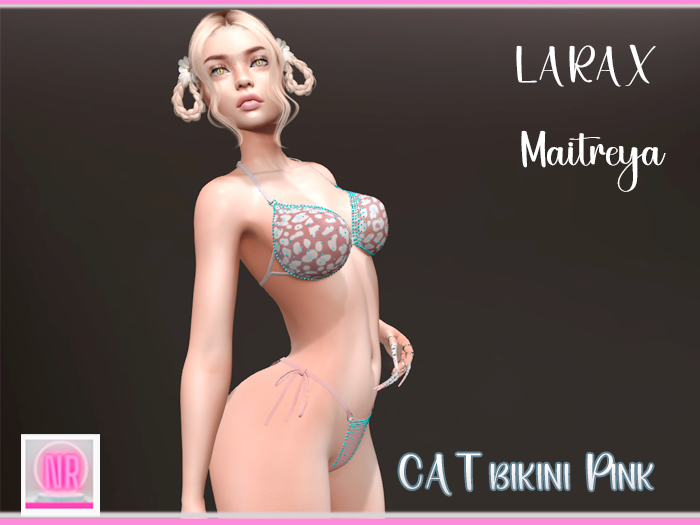 CAT Pink Bikini for Maitreya Lara and LaraX