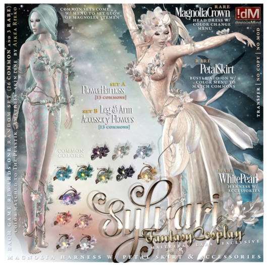 28 RARE !dM Sylvari **PETAL SKIRT** (BOX LARA)