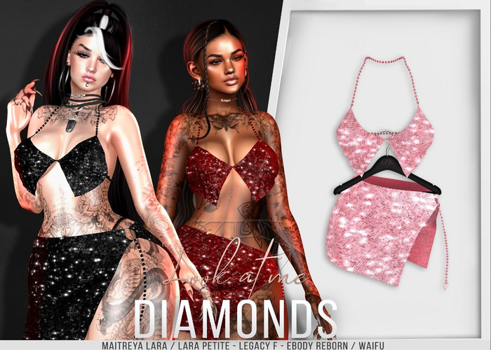 Look At Me. Diamonds : Outfit - Pink