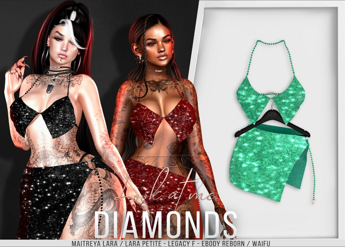Look At Me. Diamonds : Outfit - Mint