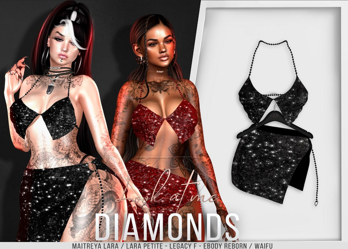 Look At Me. Diamonds : Outfit - Midnight