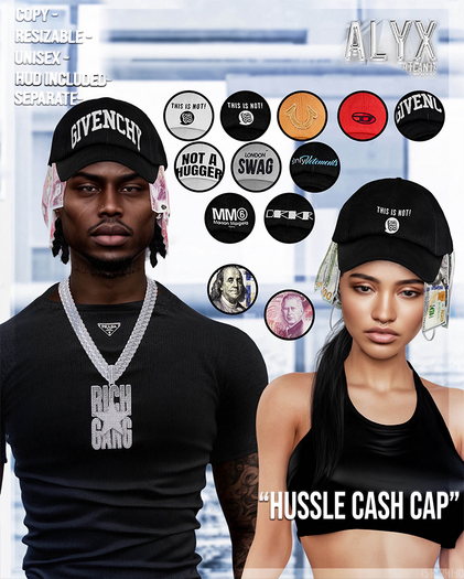 ALYX. Hussle Cash Cap (Fat-Pack)