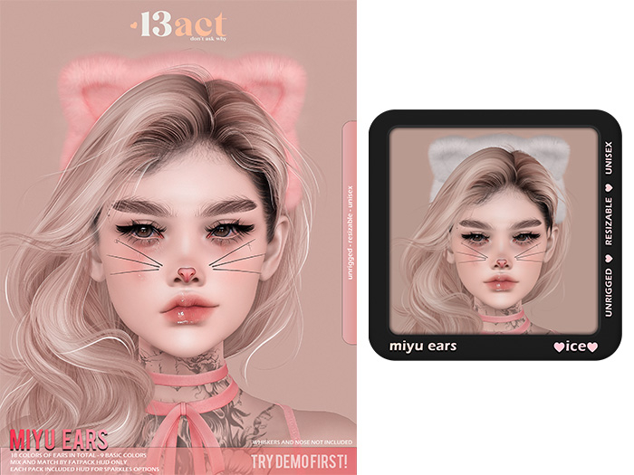 13ACT -  Miyu Ears  - Ice