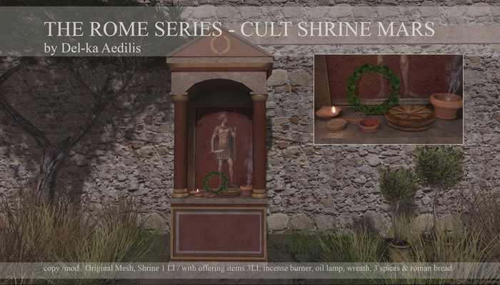 The Rome Series - Cult Shrine Mars c,m