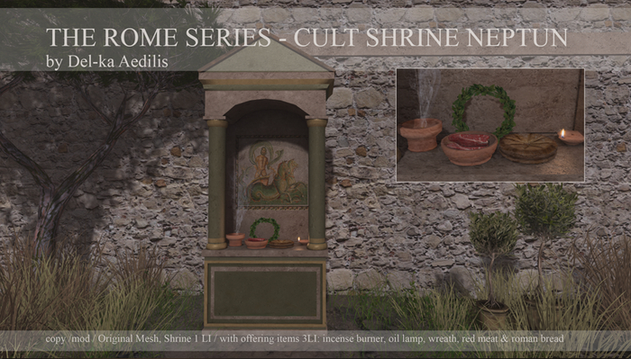 The Rome Series - Cult Shrine Neptun c,m