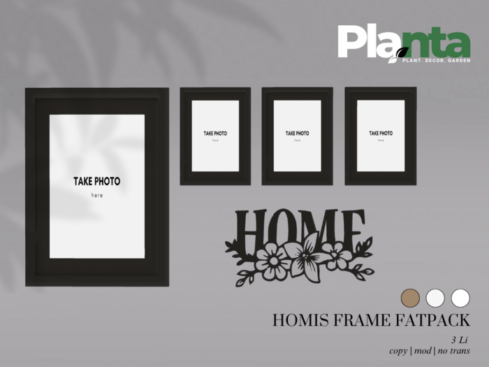 Planta - Homis Frame Fatpack