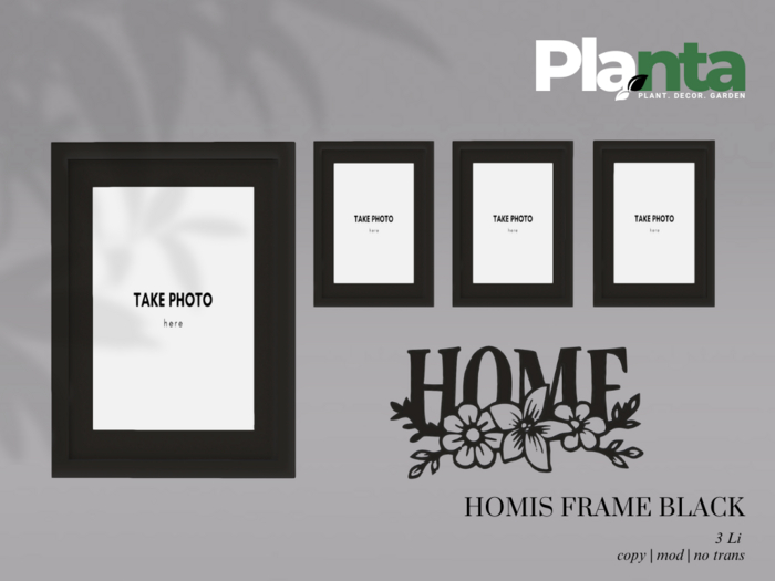 Planta - Homis Frame Black