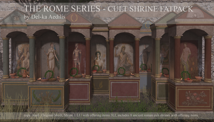 The Rome Series - Cult Shrines Fatpack c,m