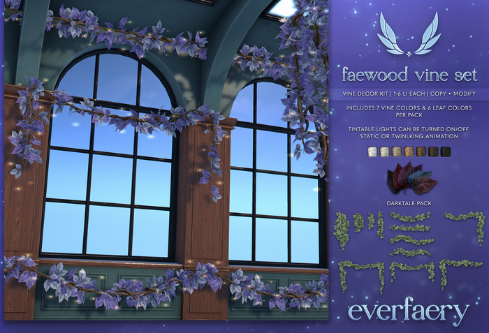everfaery - Faewood Vines: Darktale Pack