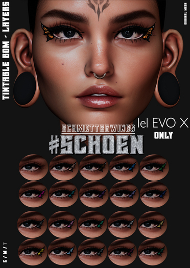 #SCHOEN - Schmetterwings - BoM Eyeliners