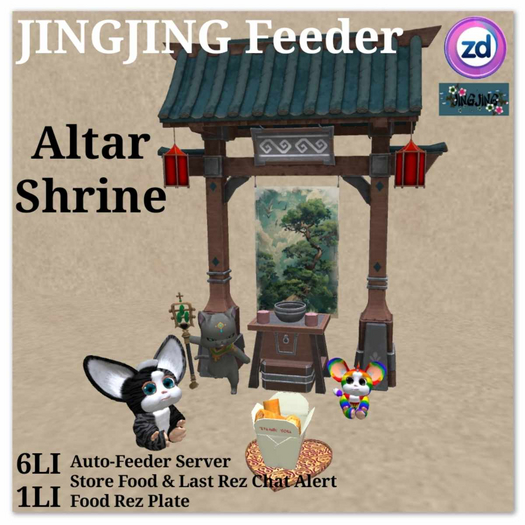 *ZD* Jingjing Auto-Feeder - Altar Shrine