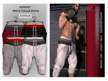 :: HARDCORE :: (HD004ST) Men's Casual Shorts - Fatpack