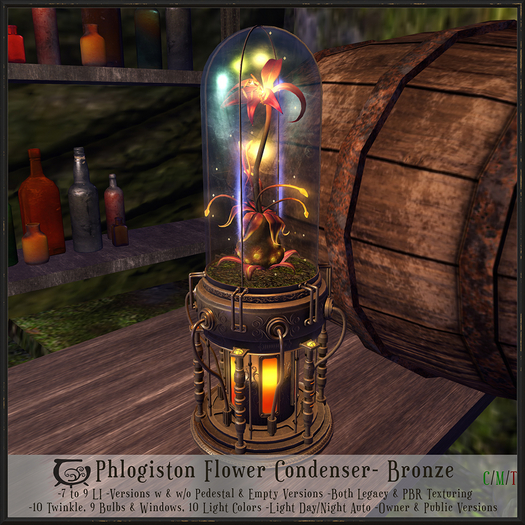 [CC] Phlogiston Flower Condenser- Bronze