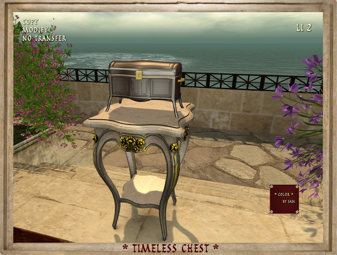 Timeless chest decor