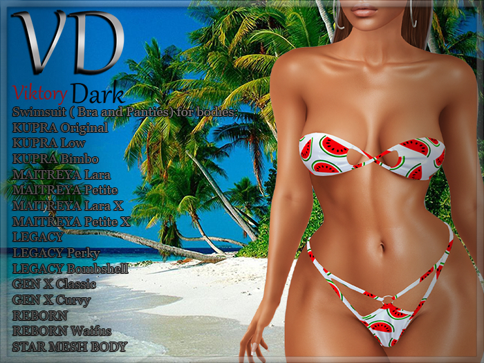 VD #037 Swimsuit Watermelon Add me