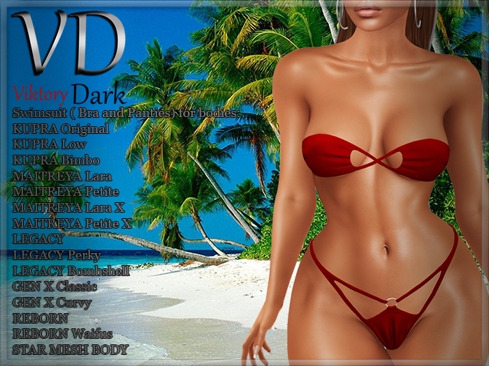 VD #037 Swimsuit Red Add me