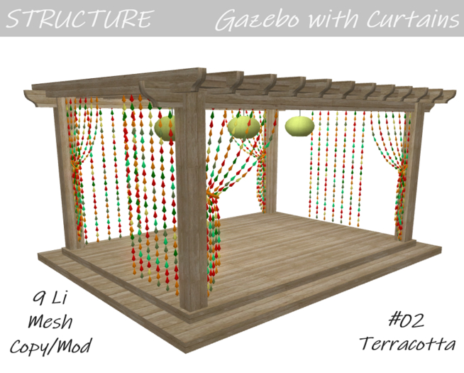 GAZEBO & curtains #02 