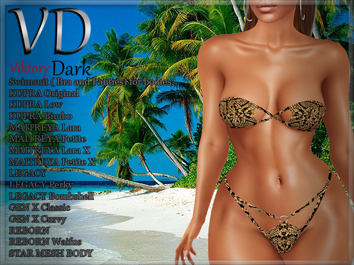 VD #037 Swimsuit Python Add me