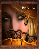 Fantasy Girl Lace - Beautiful Sensual Art (scripted - resize and brightness/with shadow)