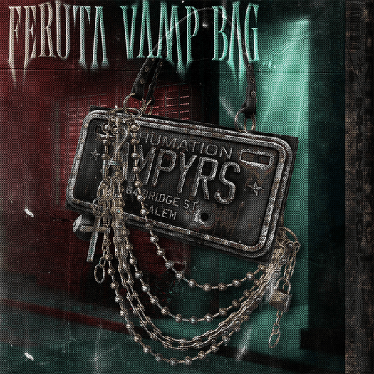 .:INHUMATION:. Feruta Vamp Bag Black Rusted