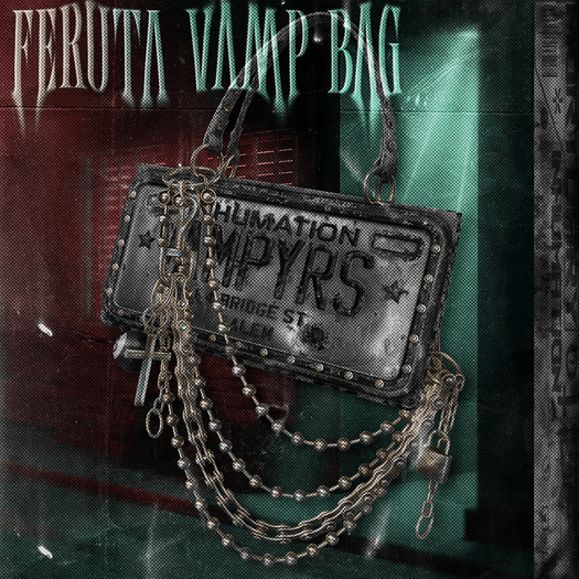 .:INHUMATION:. Feruta Vamp Bag Grey