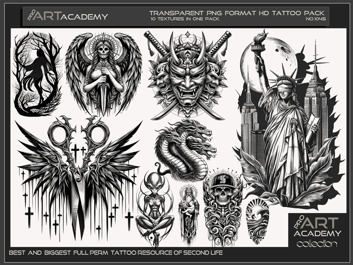 @PAA - Tattoo Texture Pack 1045