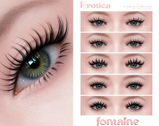 Fontaine Cosmetics - Erotica Lashes Collection