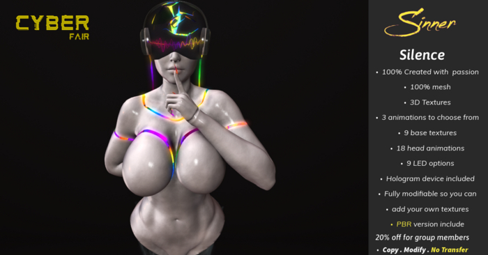 !-(Sin)-!-(Rez/Wear)_ Silence Sculpture