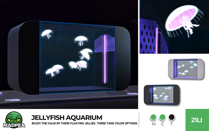 MadPea Jellyfish Aquarium