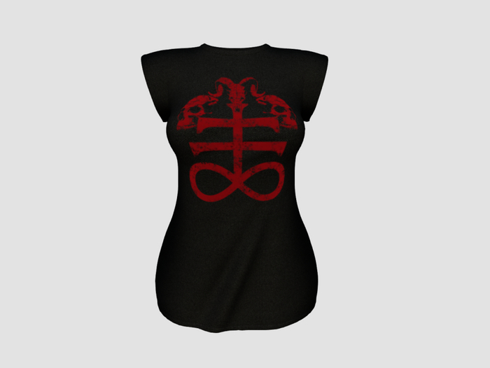 REVOLUTION - Samara Tee Dress (Satanic)