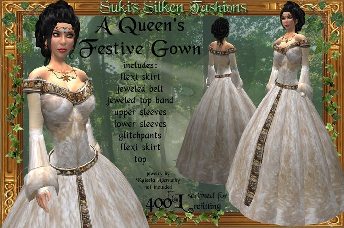 !~SSF~! A Queen's Festive Gown