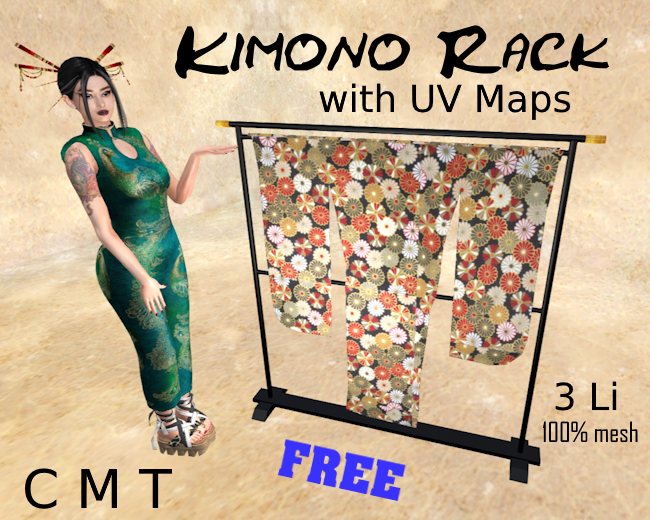 Full Perm Kimono Rack 