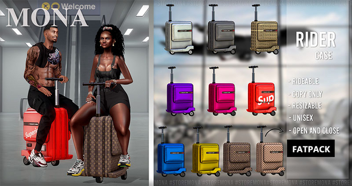 MONA -Rider Case - Fatpack (Unpack)