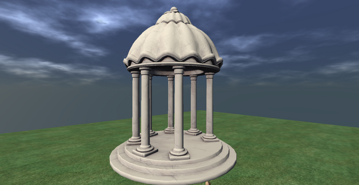 1. Raindale - Shellspire gazebo RARE
