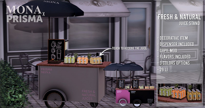 MONA - Juice Stand (Unpack)