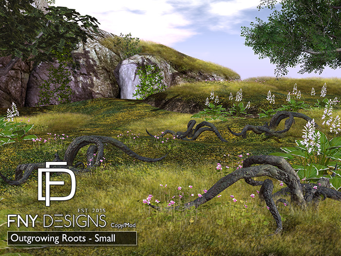 :FNY: Designs - Outgrowing Roots - Small | 100% Mesh Overgrowth