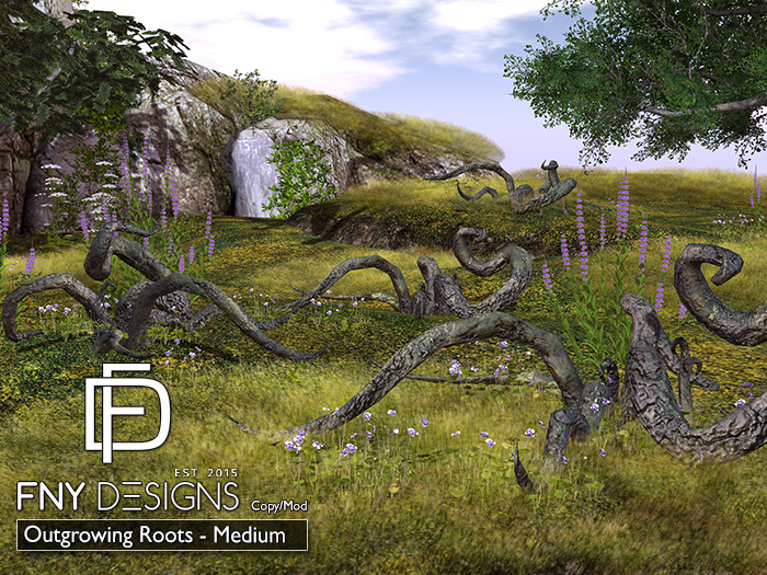 :FNY: Designs - Outgrowing Roots - Medium | 100% Mesh Overgrowth