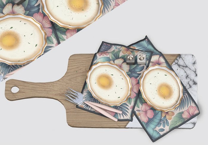 Dahlia - Gokotta - Tropical Bruleed Eggs - Decor