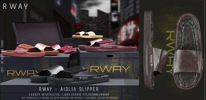 RWAY - Aiolia Slipper Walnut