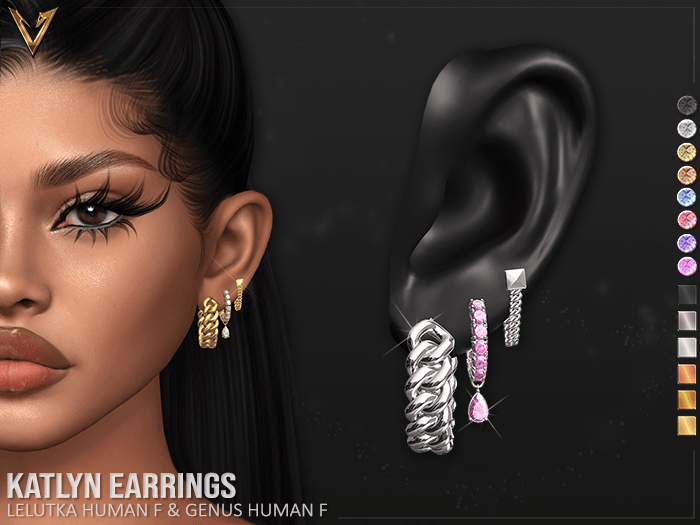 [VIPERA] Katlyn Earrings (EvoX)