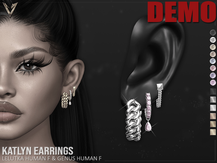 [VIPERA] DEMO Katlyn Earrings (EvoX)
